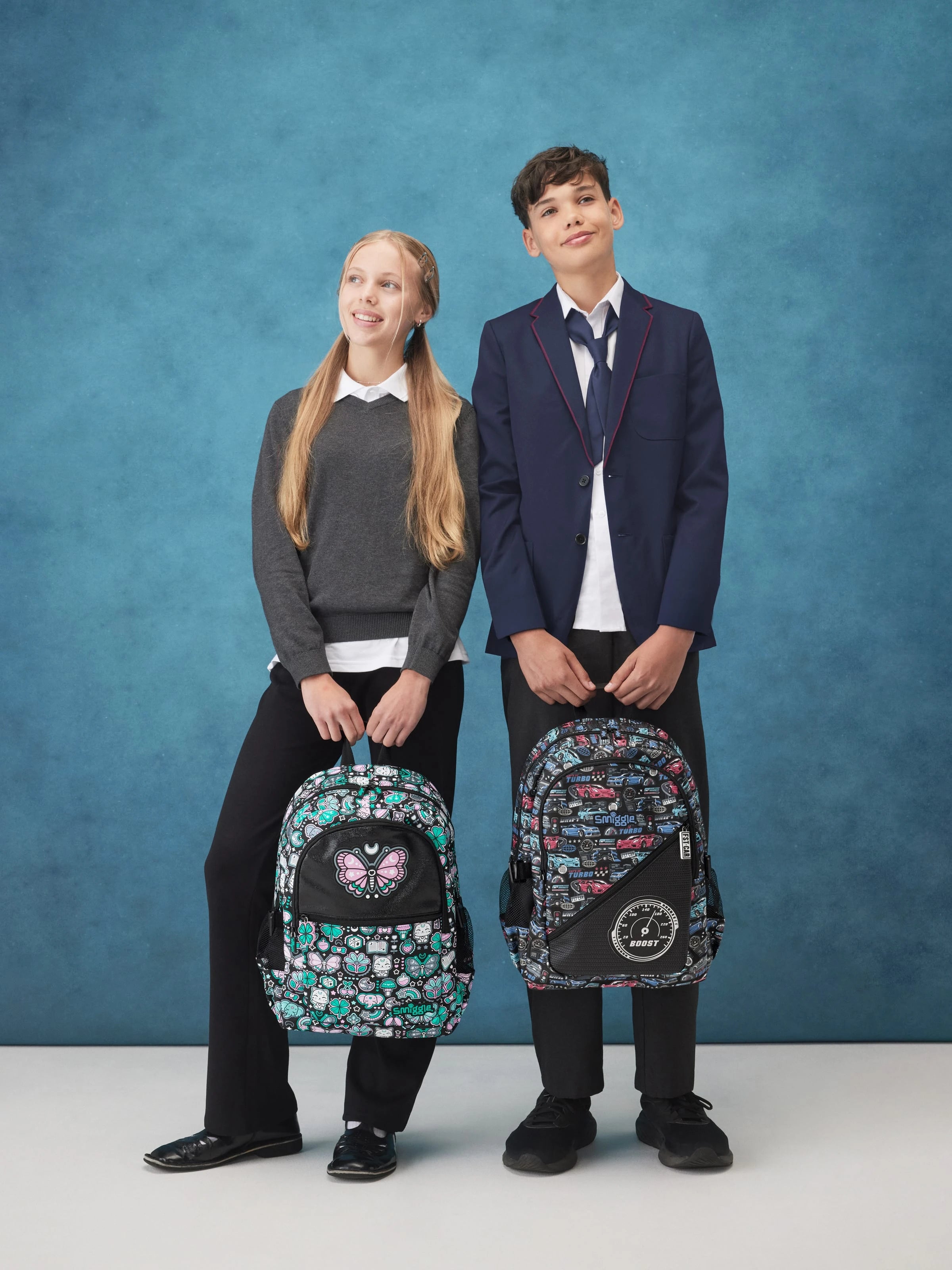 Smiggle - Aspire Klasik Okul Sırt Çantası