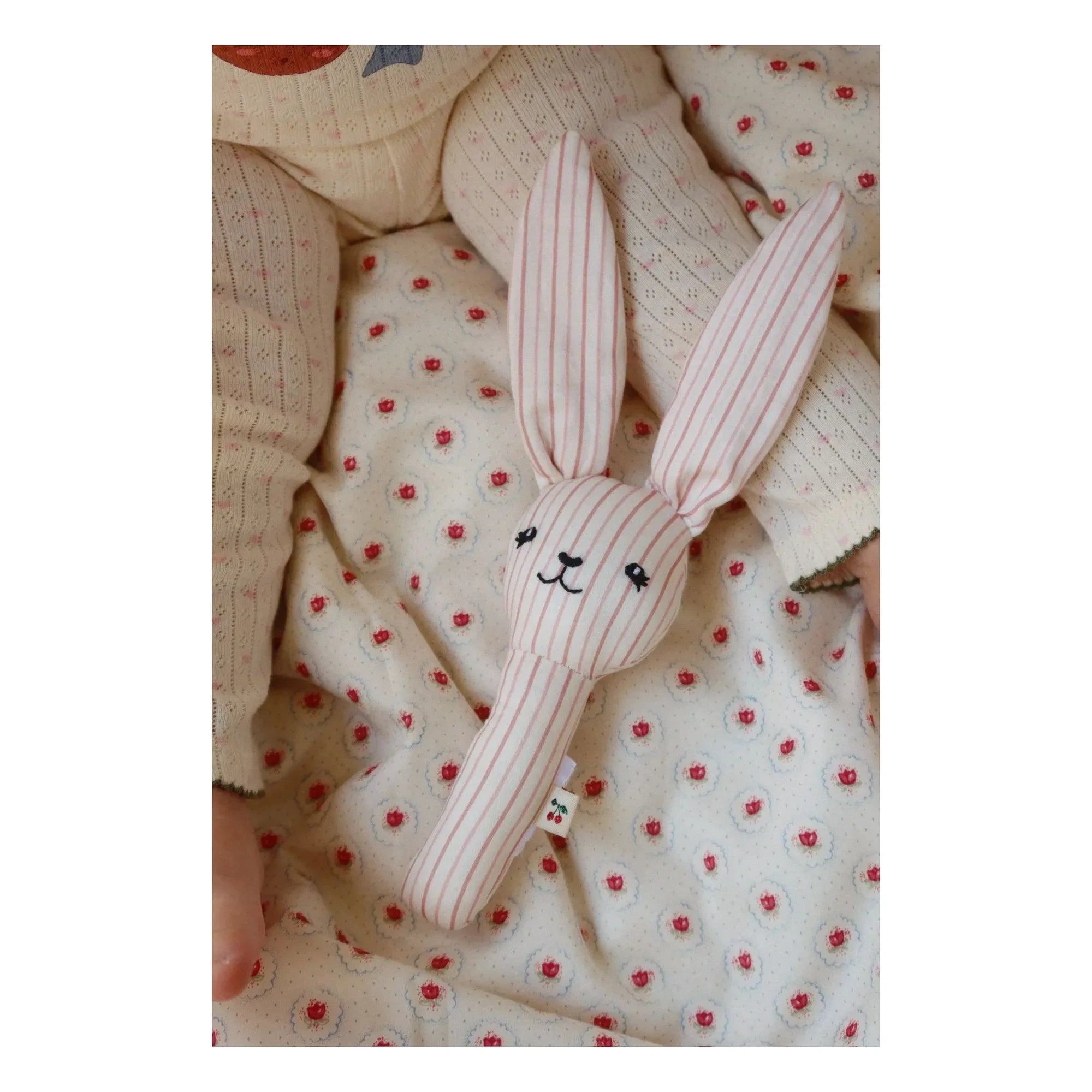 Konges Sløjd - Sonajero Bunny Stripie | Rosa