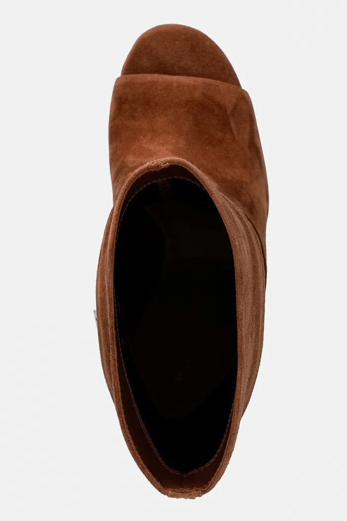 Botín de tacón de ante Shayna para mujer MICHAEL Michael Kors