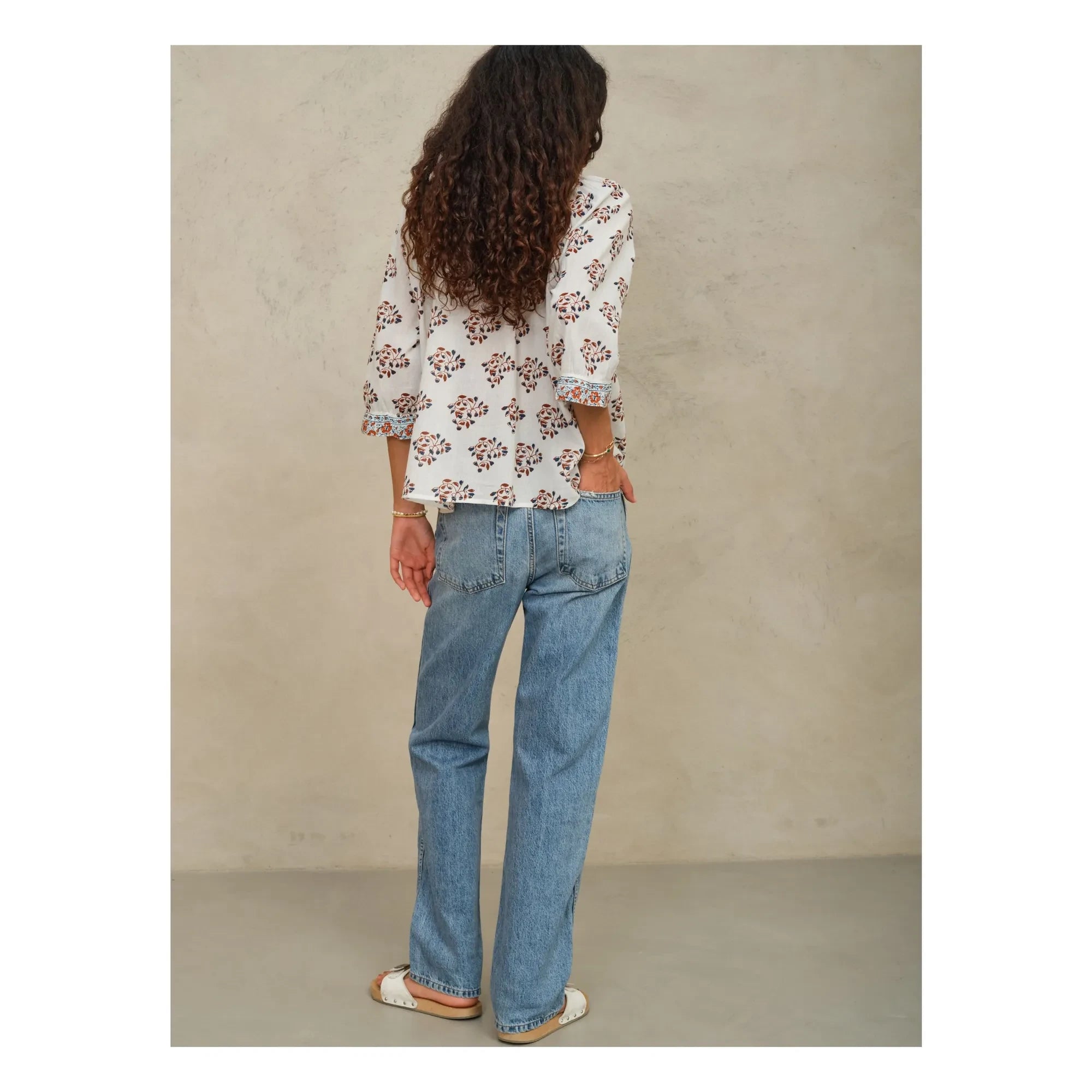 M.A.B.E. - Blusa Stella Cotton | Crudo