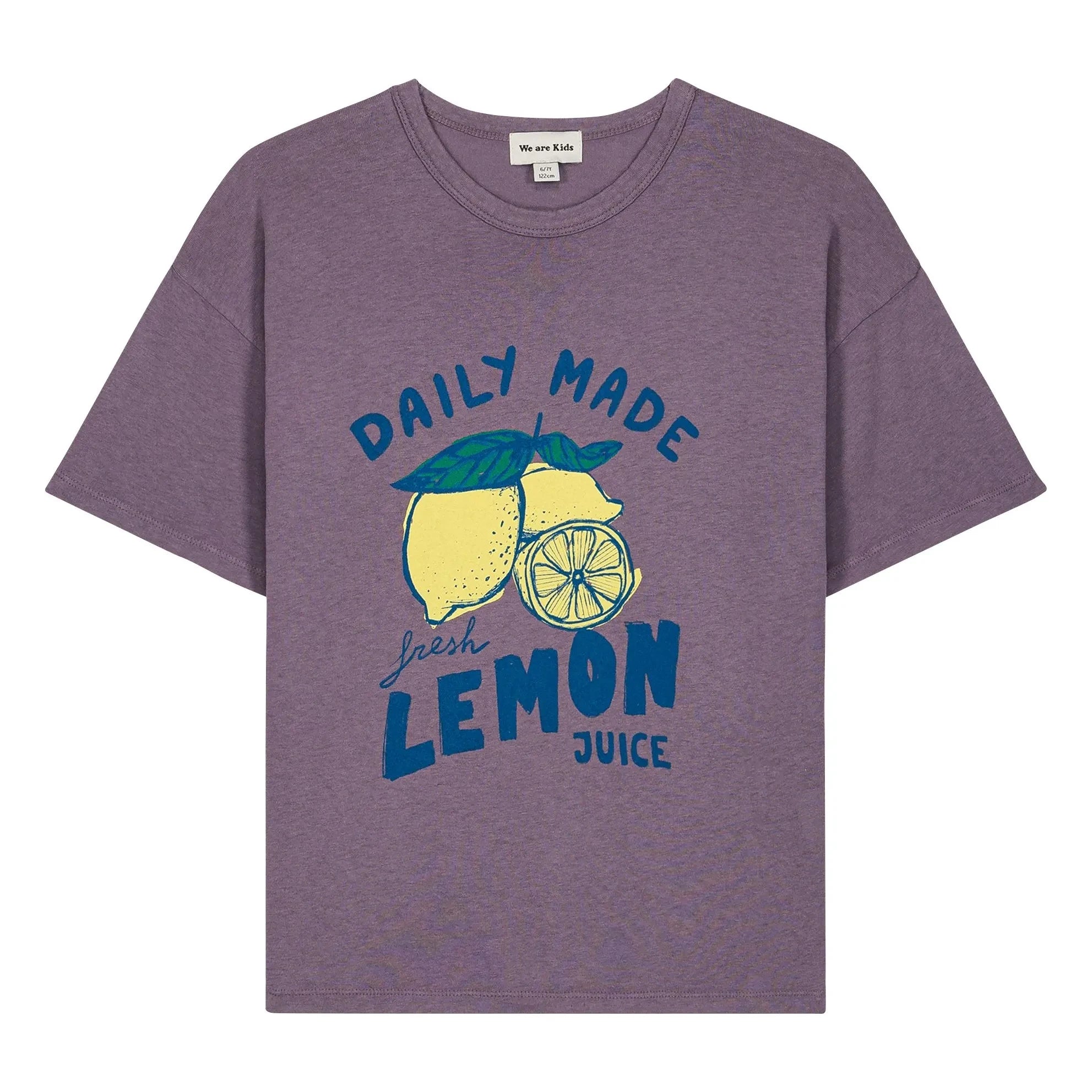We Are Kids - Dylan Daily Camiseta de algodón orgánico | Morado
