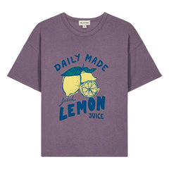 We Are Kids - Dylan Daily Camiseta de algodón orgánico | Morado