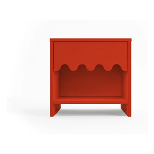 Oeuf NYC - Mesita de noche Moss | Rojo