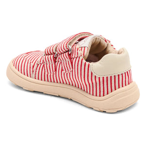 bisgaard - Zapatillas con estampado de rayas | Rojo