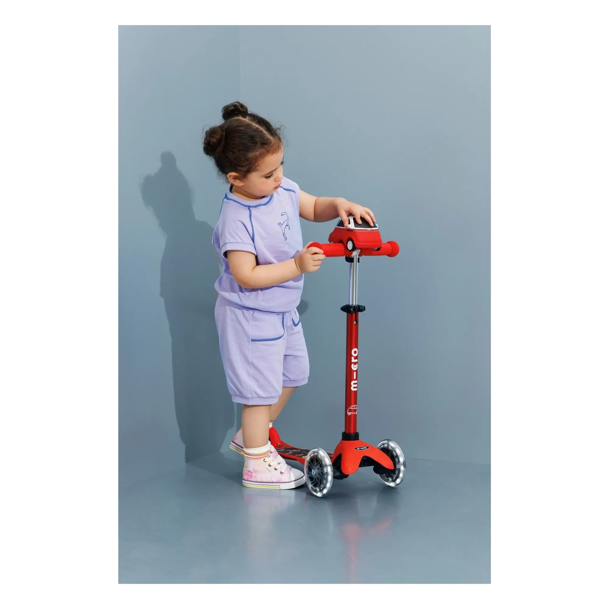 Micro - Accesorio para patinete Microlino | Rojo