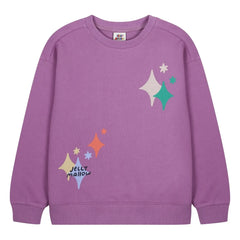 Jelly Mallow - Sudadera con salpicaduras de pintura | Morado