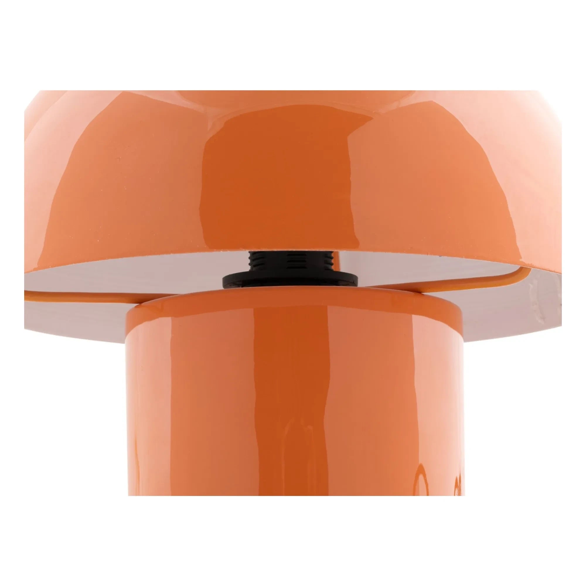 Present Time - Mini Lámpara de mesa seta gorda | Naranja