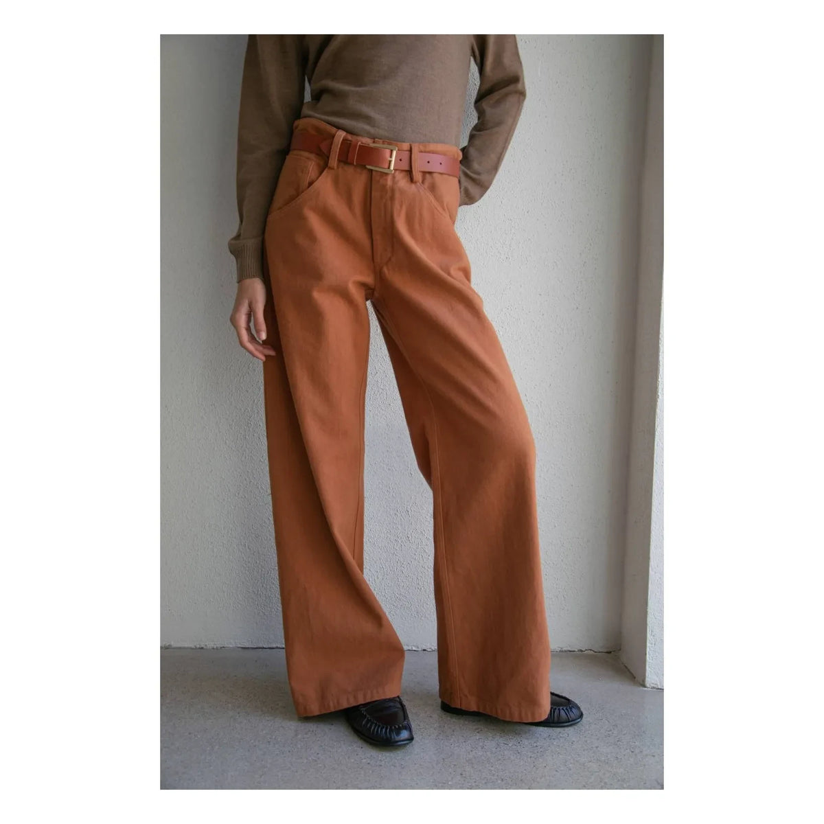 THEAVANT - Pantalones de algodón orgánico Zeynep | Hazel