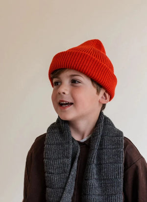 Hvid - Fonzie Gorra de Merino | Rojo