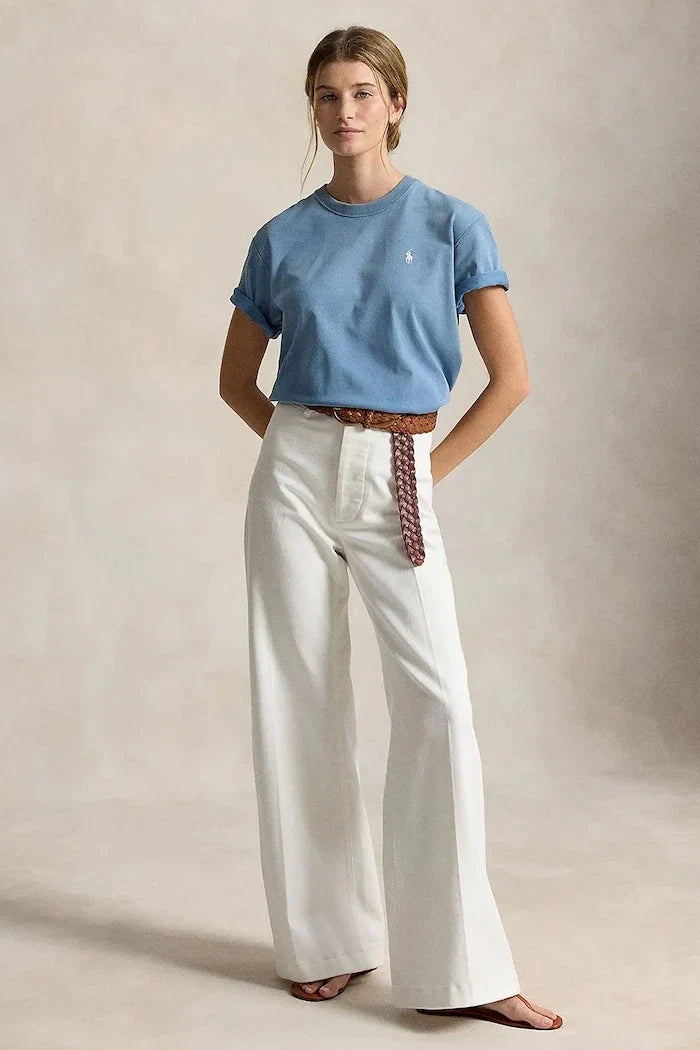 Camiseta de algodón para mujer Polo Ralph Lauren