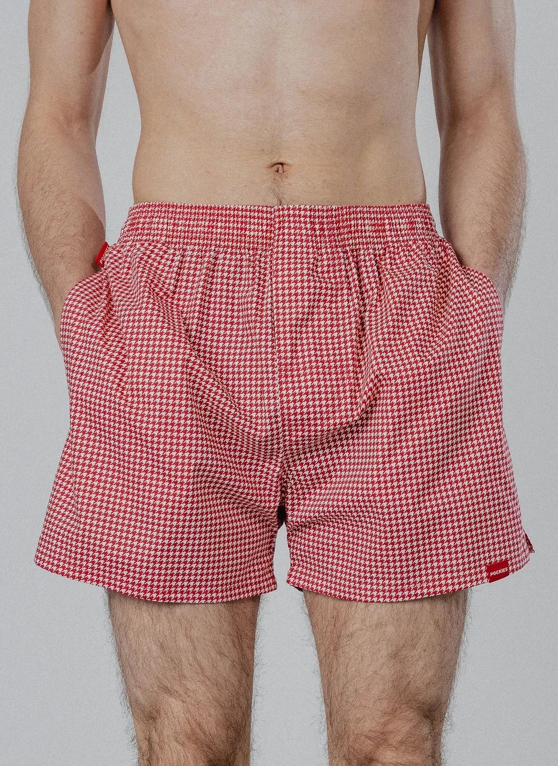 Pockies - Balıksırtı Boxer | Kırmızı