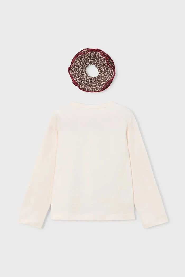 Blusa de manga larga de algodón para niños Mayoral