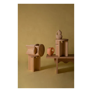 Schneid Studio - Tami Pine Tabure