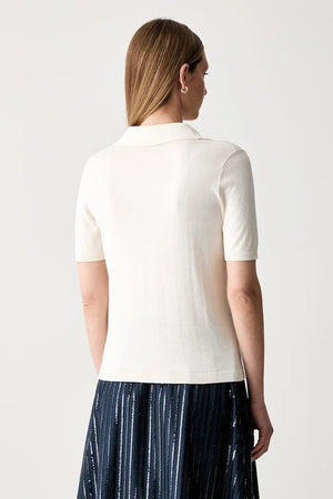 Polo de punto con cuello Weekend Max Mara para mujer WKDRONCOLO
