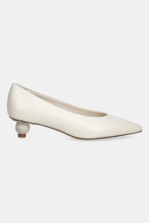 Zapatos de piel de tacón grueso Wkabacini Weekend Max Mara