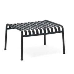 Hay - Mesa auxiliar Palissade diseñada por Ronan y Erwan Bouroullec - 65 x 60 cm | Gris carbón