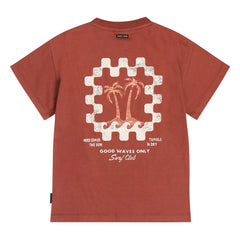 Tumble N'Dry - Camiseta oversize de algodón reciclado Port Douglas | Óxido