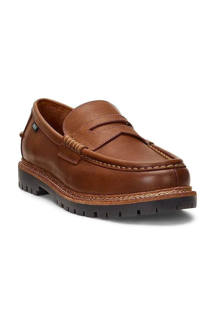 Mocasines Penny de Cuero Jett Polo Ralph Lauren