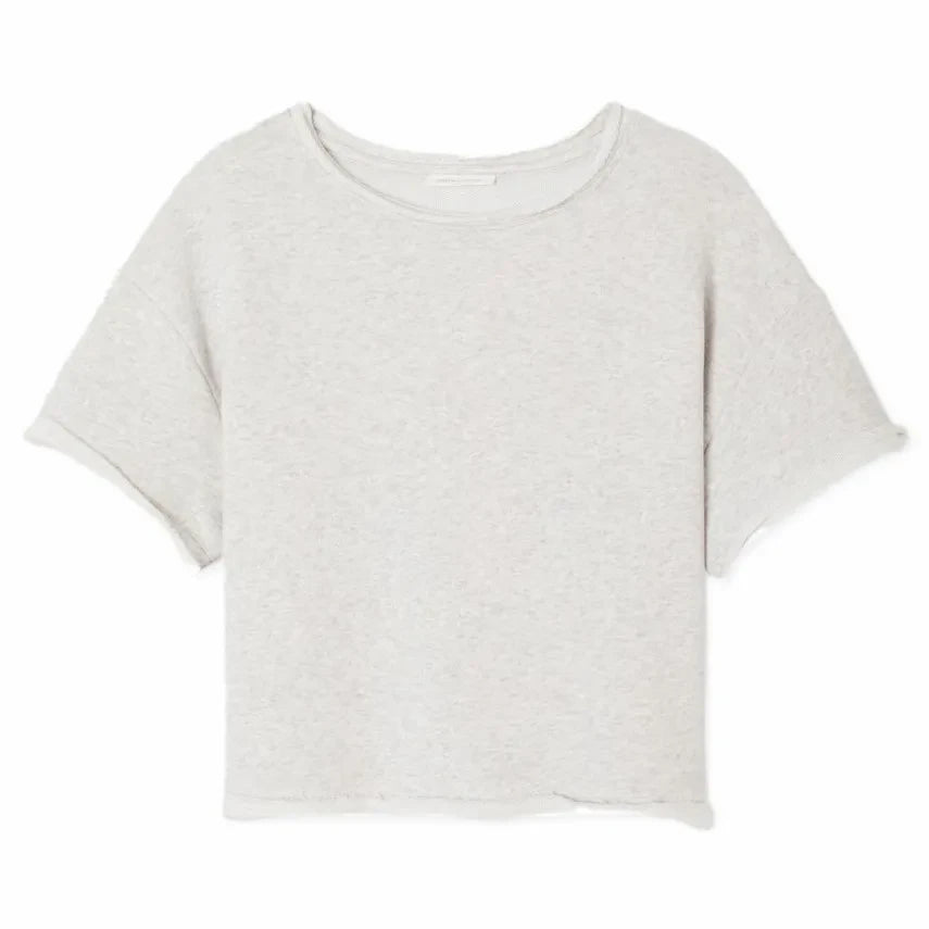 American Vintage - Camiseta Pamuk de Algodón | Azul ártico