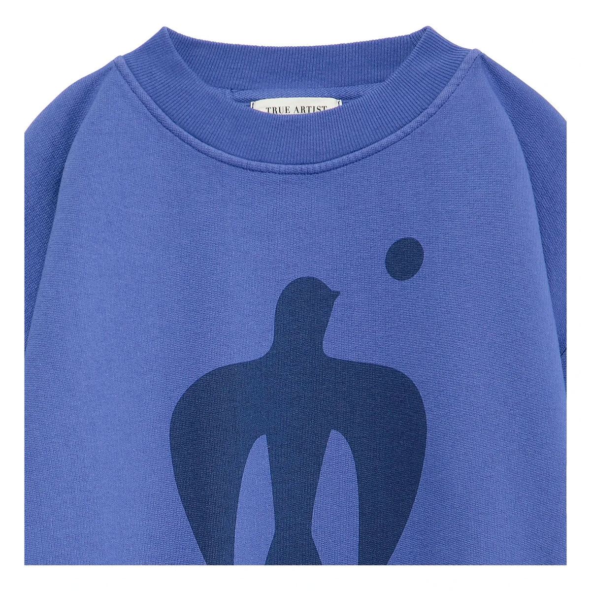True Artist - Sweat N°7 Algodón orgánico | Azul