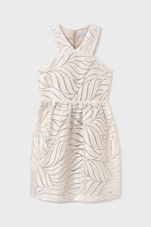 Vestido de lino Mayoral para niña