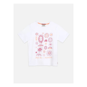 Scotch & Soda - Camiseta con estampado floral | Blanco