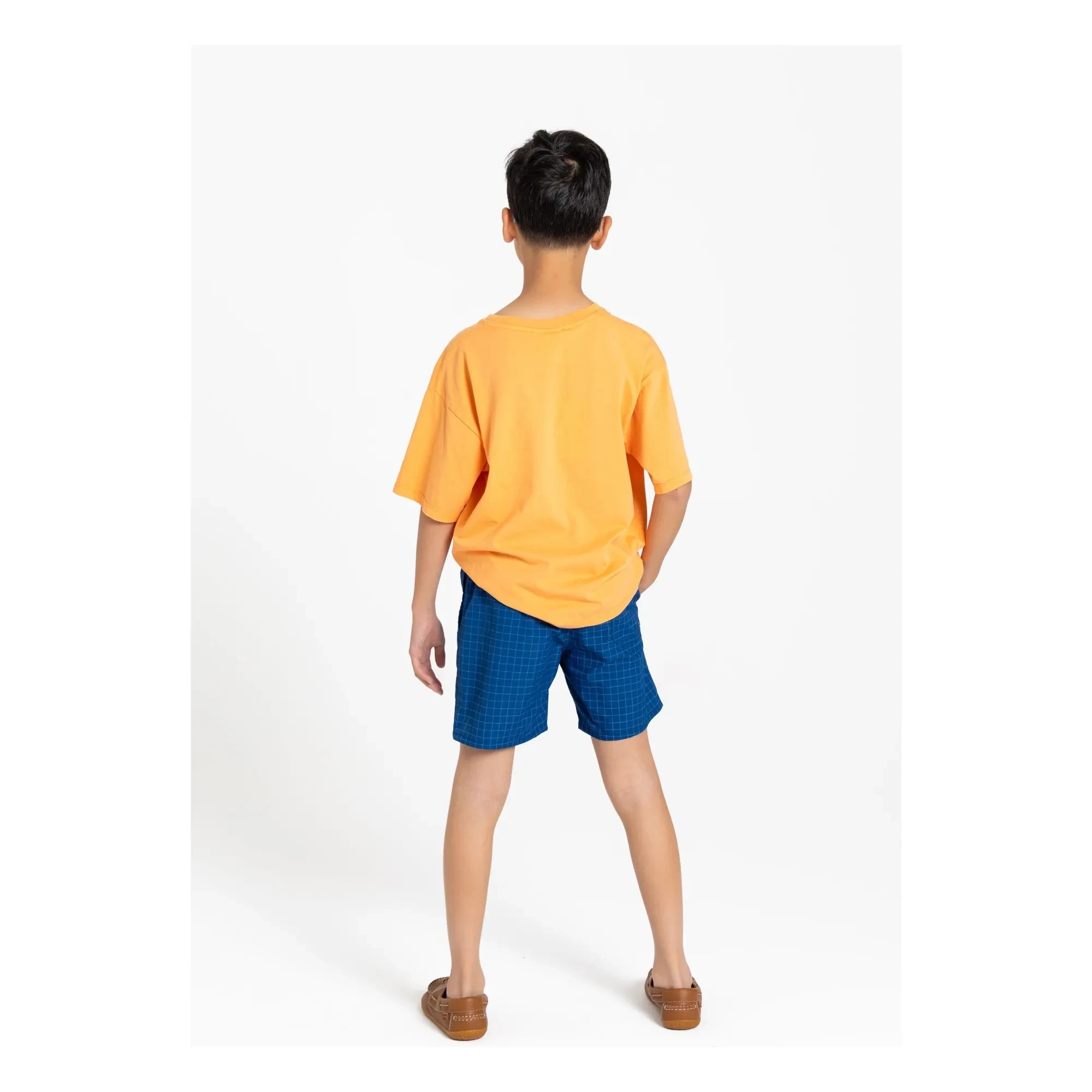 Smallable Kid - Archie Bañador Estampado Cuadrados | Azul