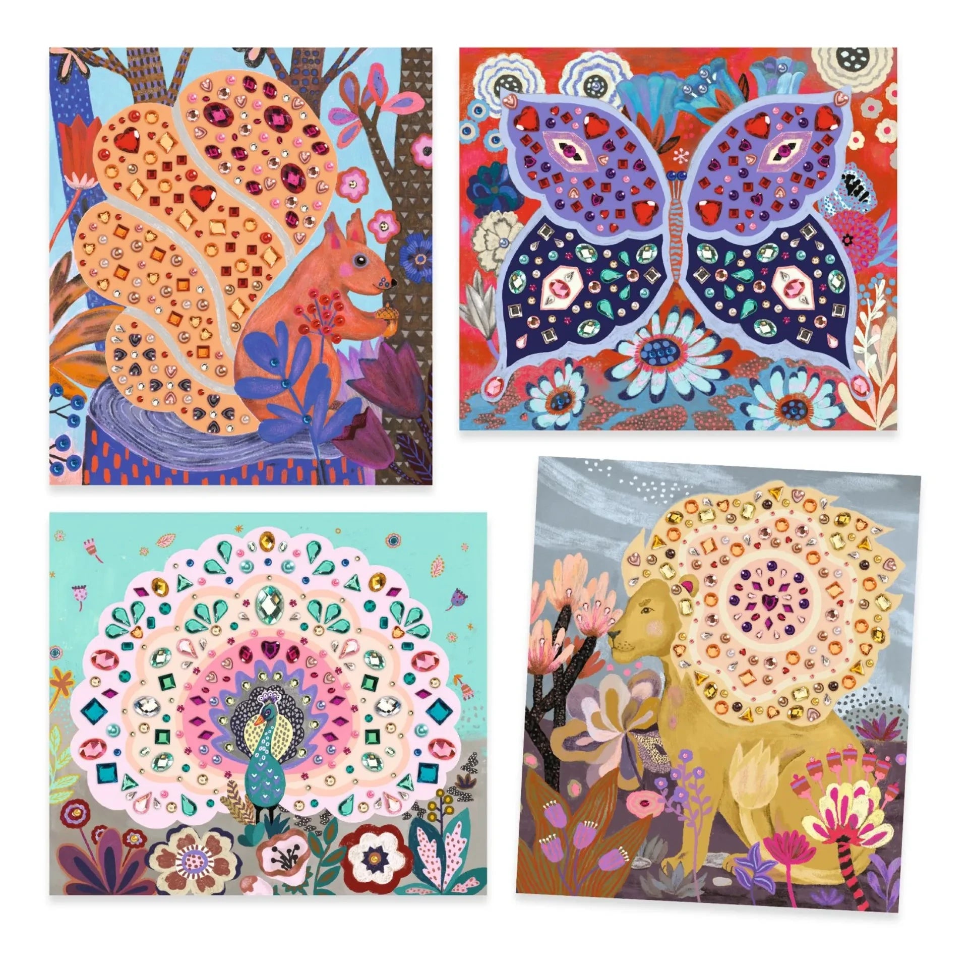 Djeco - Strass artístico Wild Beautés
