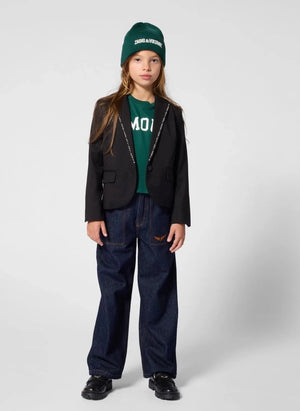 Zadig & Voltaire - Jean de corte ancho Margaret | Azul