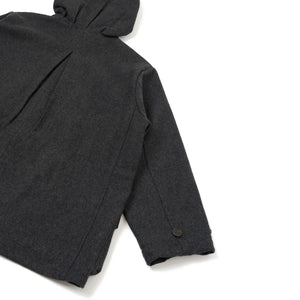 Universal Works - Boston Yün Parka | Koyu gri
