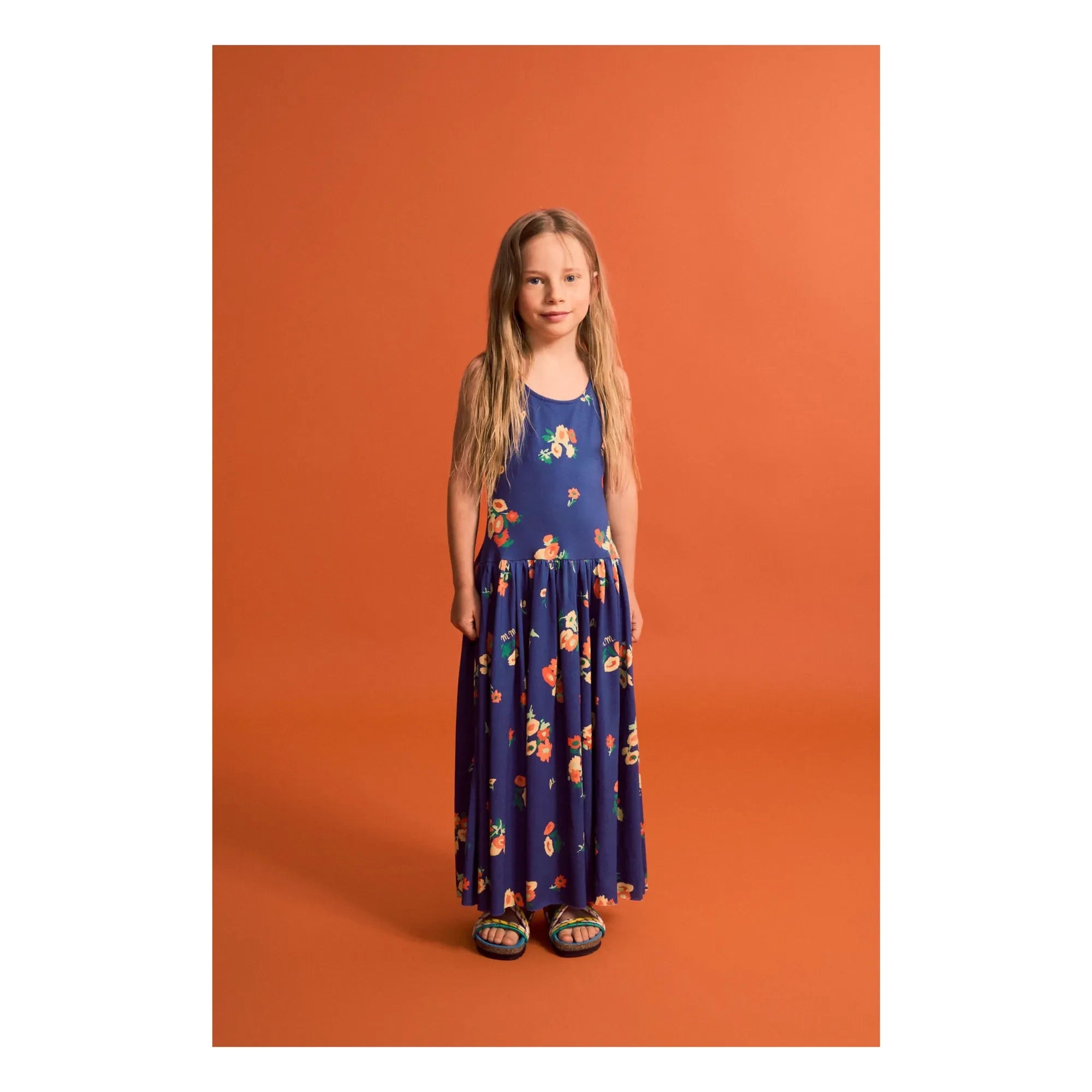 Maison Mangostan - Vestido Estampado Floral | Azul