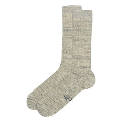 Nudie Jeans - Calcetines Rasmusson Rib | Beige