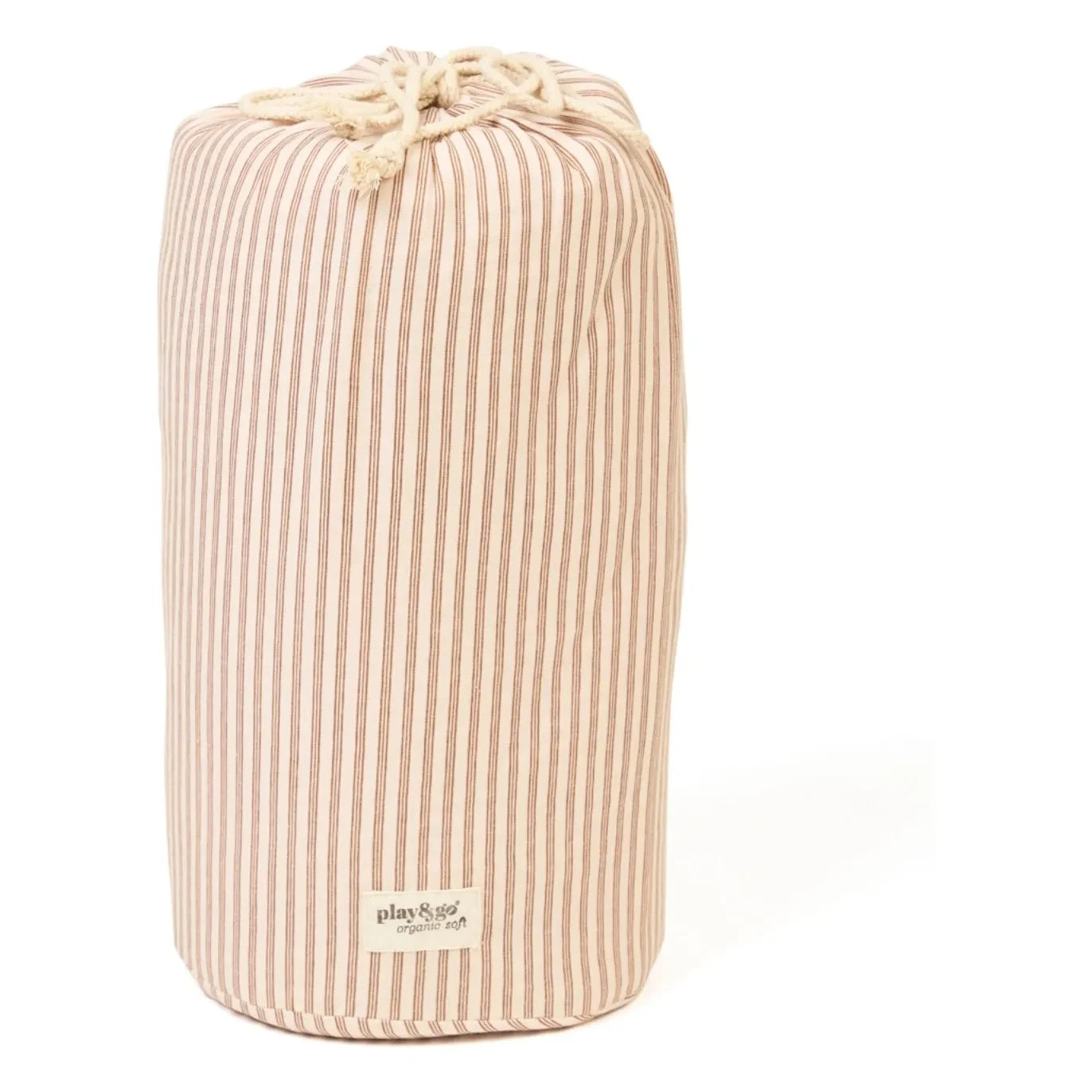 Play and Go - Bolsa / colchoneta para niños pequeños Noomad - Rayas | Mostaza