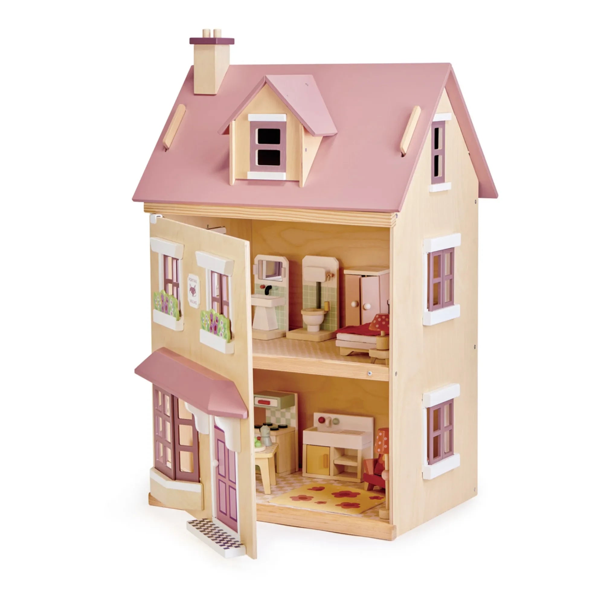 Tender Leaf Toys - Villa de madera