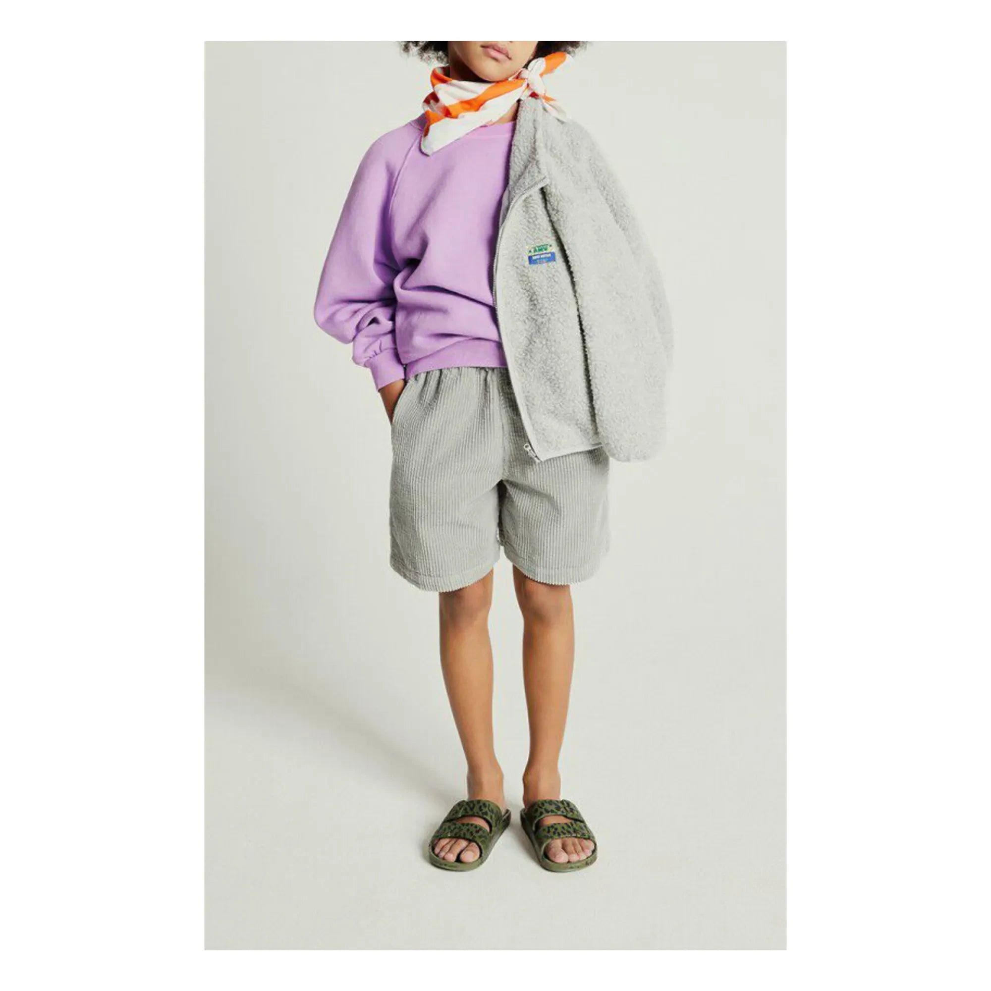 American Vintage - Chaqueta Sherpa Hoktown | Blanco Brezo