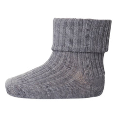 Mp Denmark - Calcetines de lana acanalados | Gris