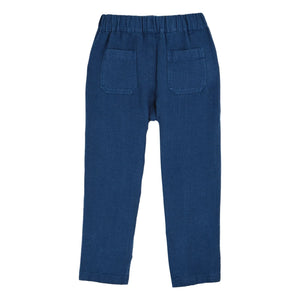 Emile et Ida - Pantalón de lino | Azul marino