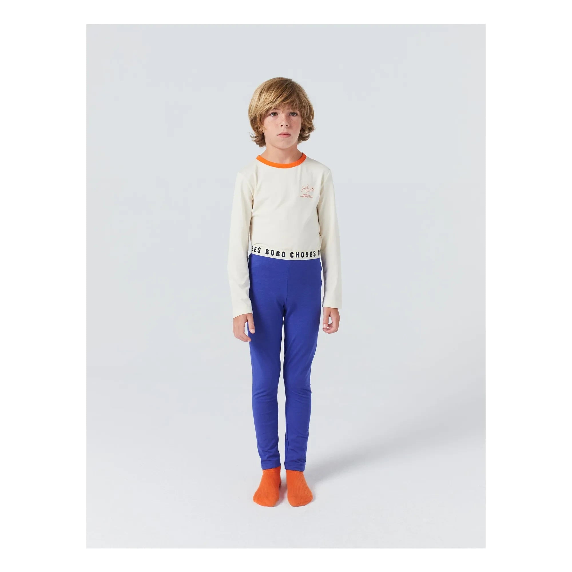 Bobo Choses - Pijama de modal y algodón orgánico con cocodrilo | Azul real