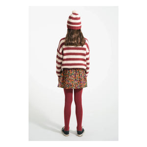 Piupiuchick - Jersey de lana a rayas | Burdeos
