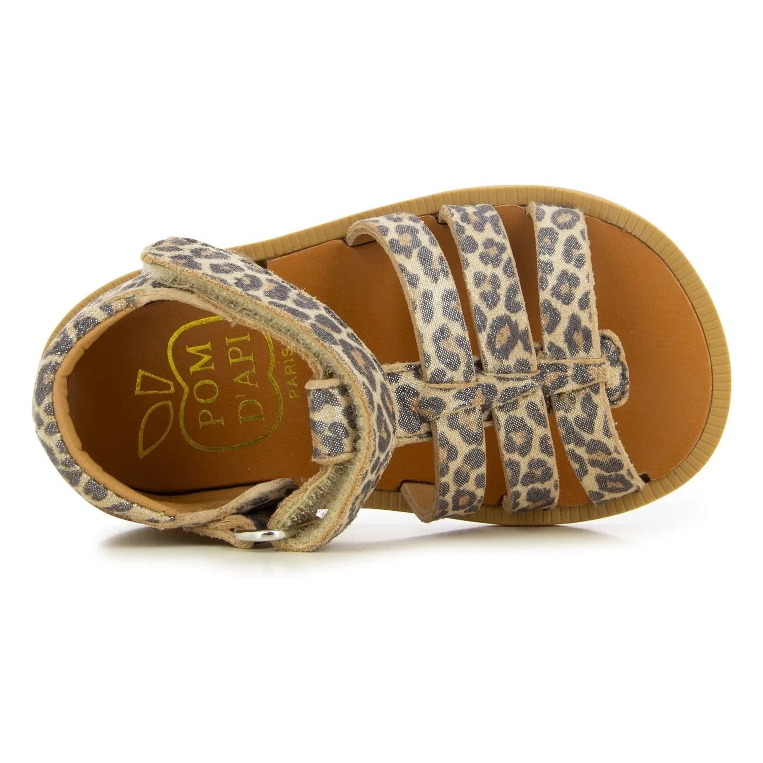 Pom d'Api - Sandalias de tiras Poppy | Leopardo