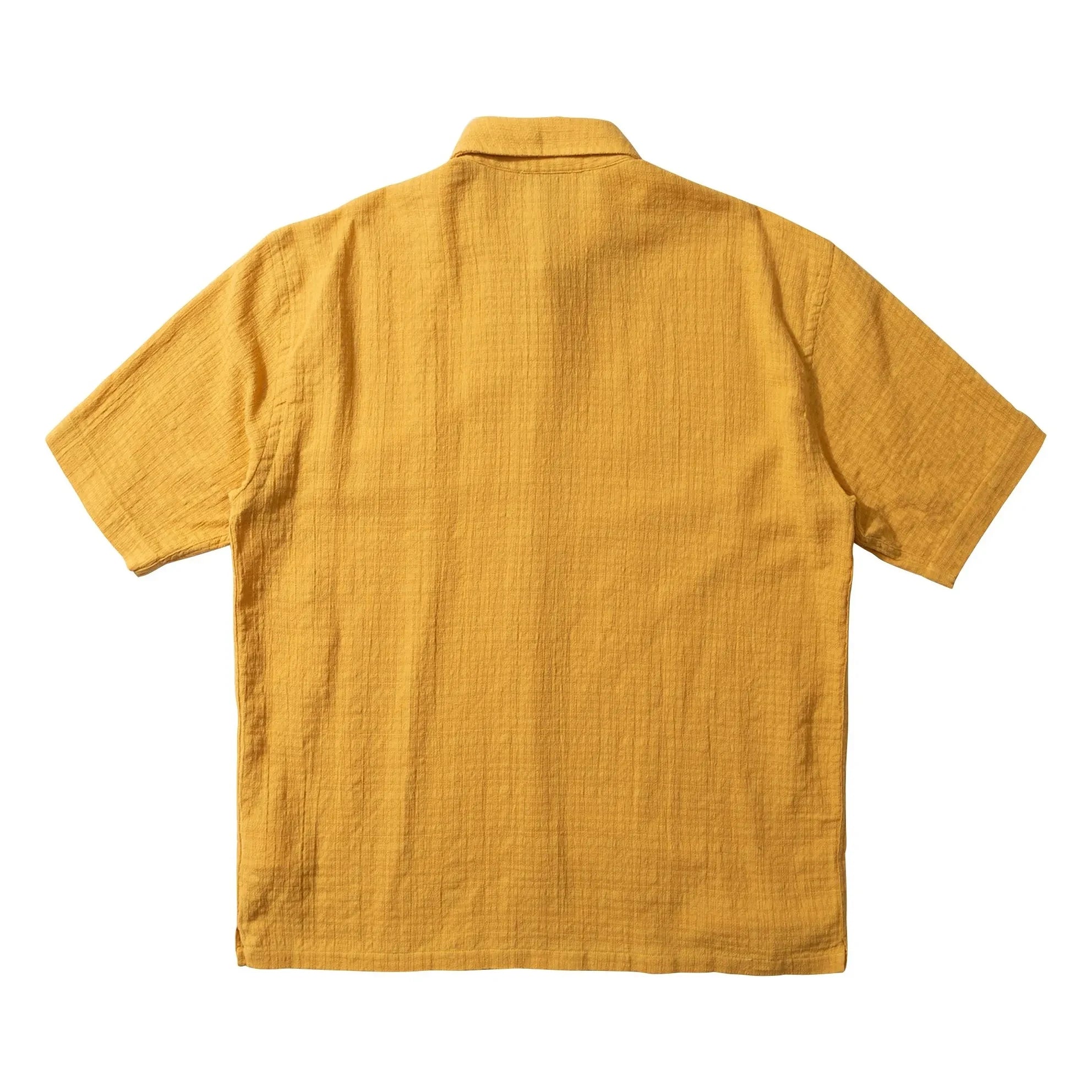 Edmmond Studios - Camisa de manga corta color mostaza Straw Land