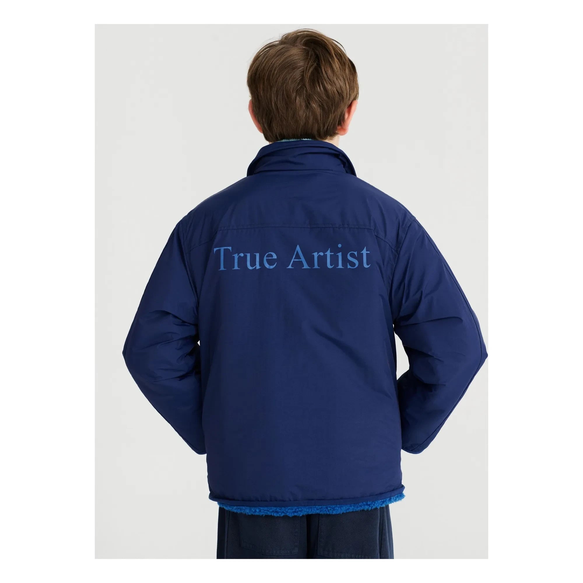 True Artist - N°2 Çift Taraflı Ceket | Mavi