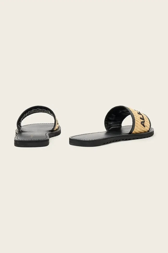 Sandalias deslizantes de piel Hoxton para mujer de AllSaints