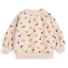 Bobo Choses - Mantar Sweat Organik Pamuk Bebek | Ekru