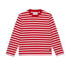 Smallable Kid - Camiseta a rayas Bam | Rojo oscuro