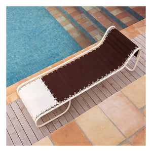 Honoré - Campo Outdoor Tumbona  | Marrón