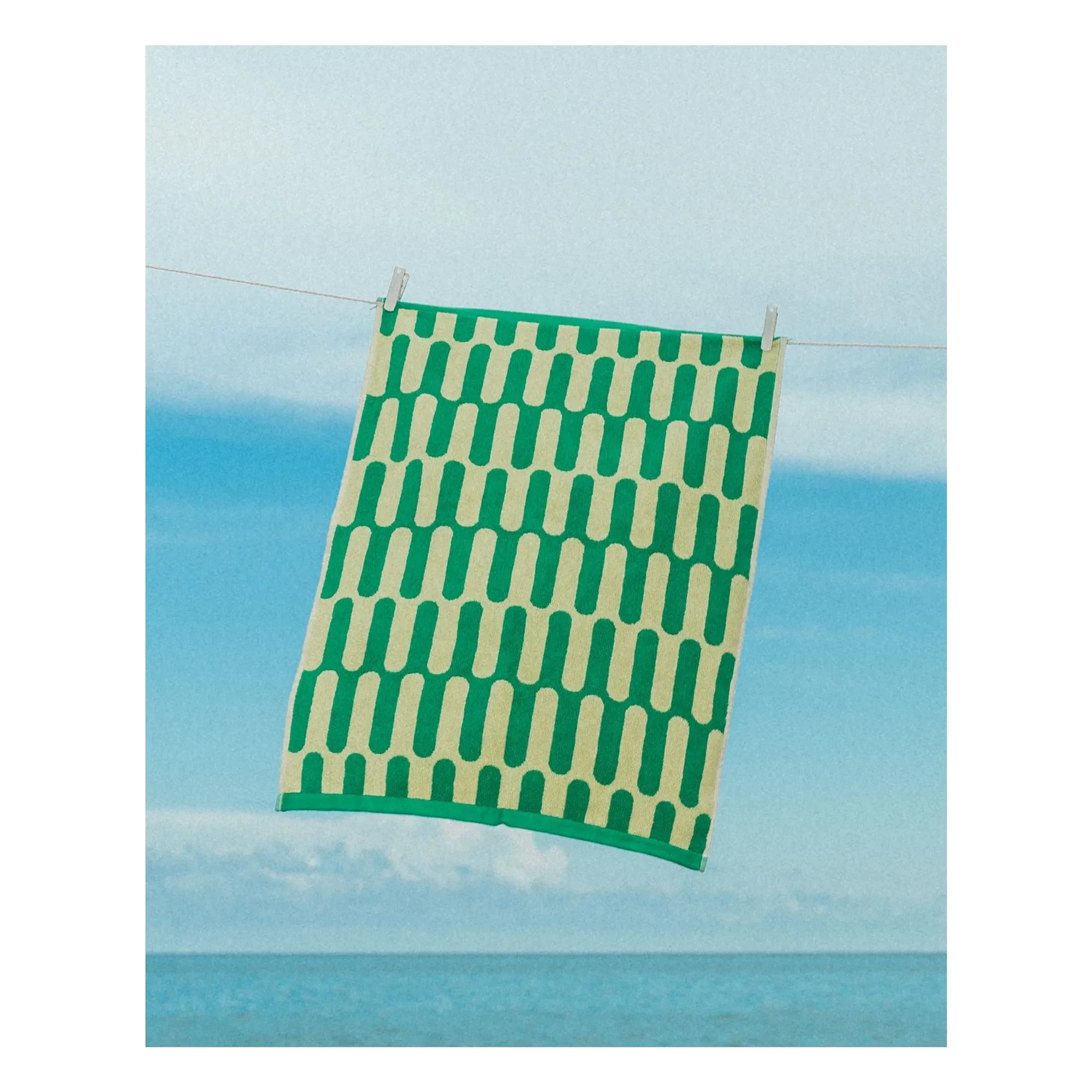 Tarta Gelatina - Toalla de playa Paseo | Verde