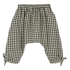 Emile et Ida - Pantalones Sarouel Vichy | Negro
