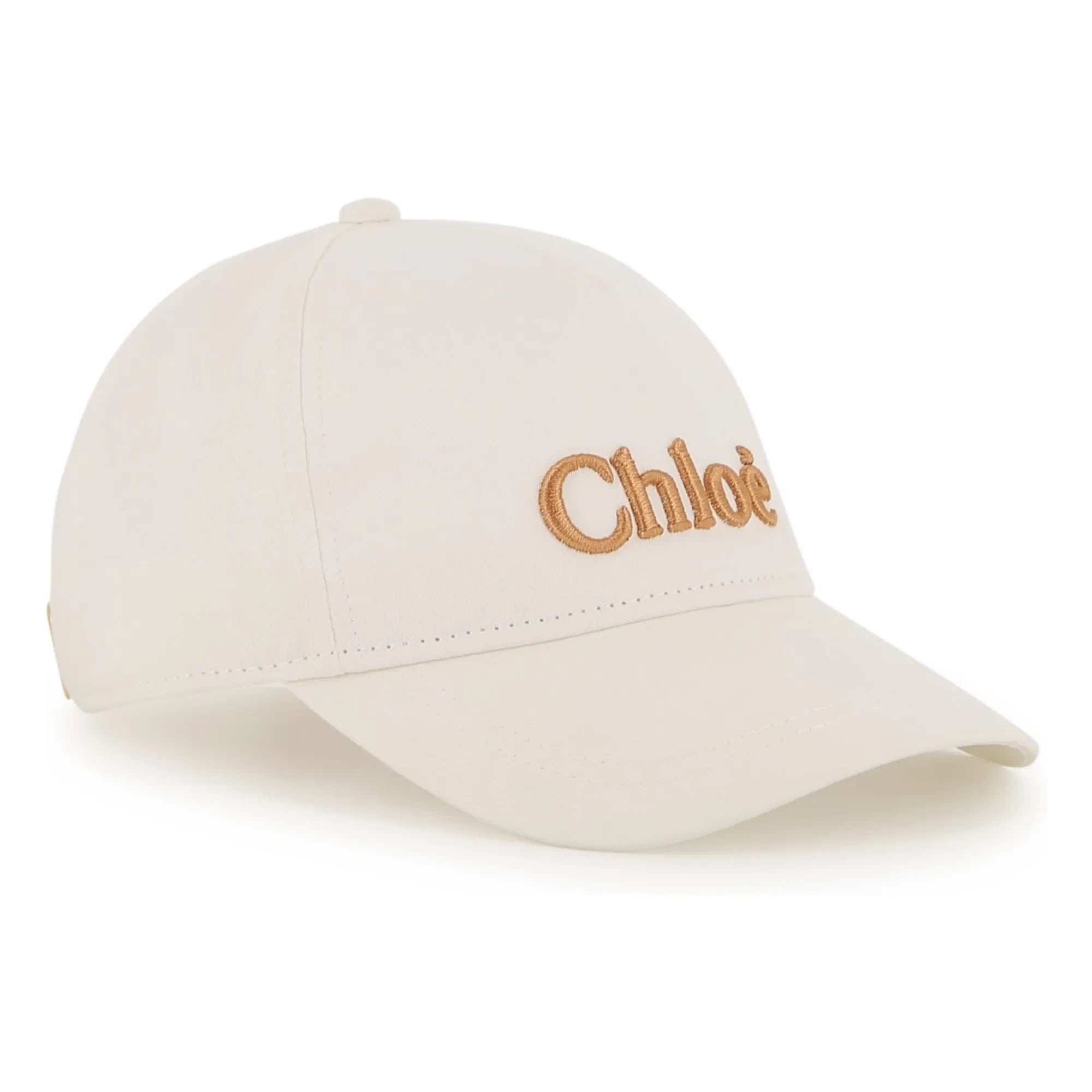 Chloé - Gorra con logo | Crudo
