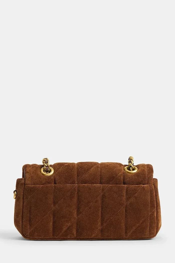 Bolso de hombro Coach Tabby 20 de terciopelo